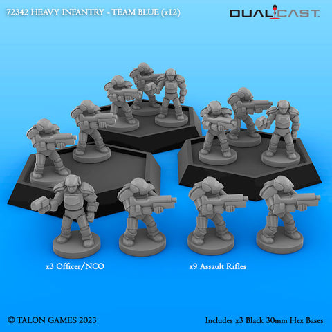 72342 HEAVY INFANTRY - TEAM BLUE